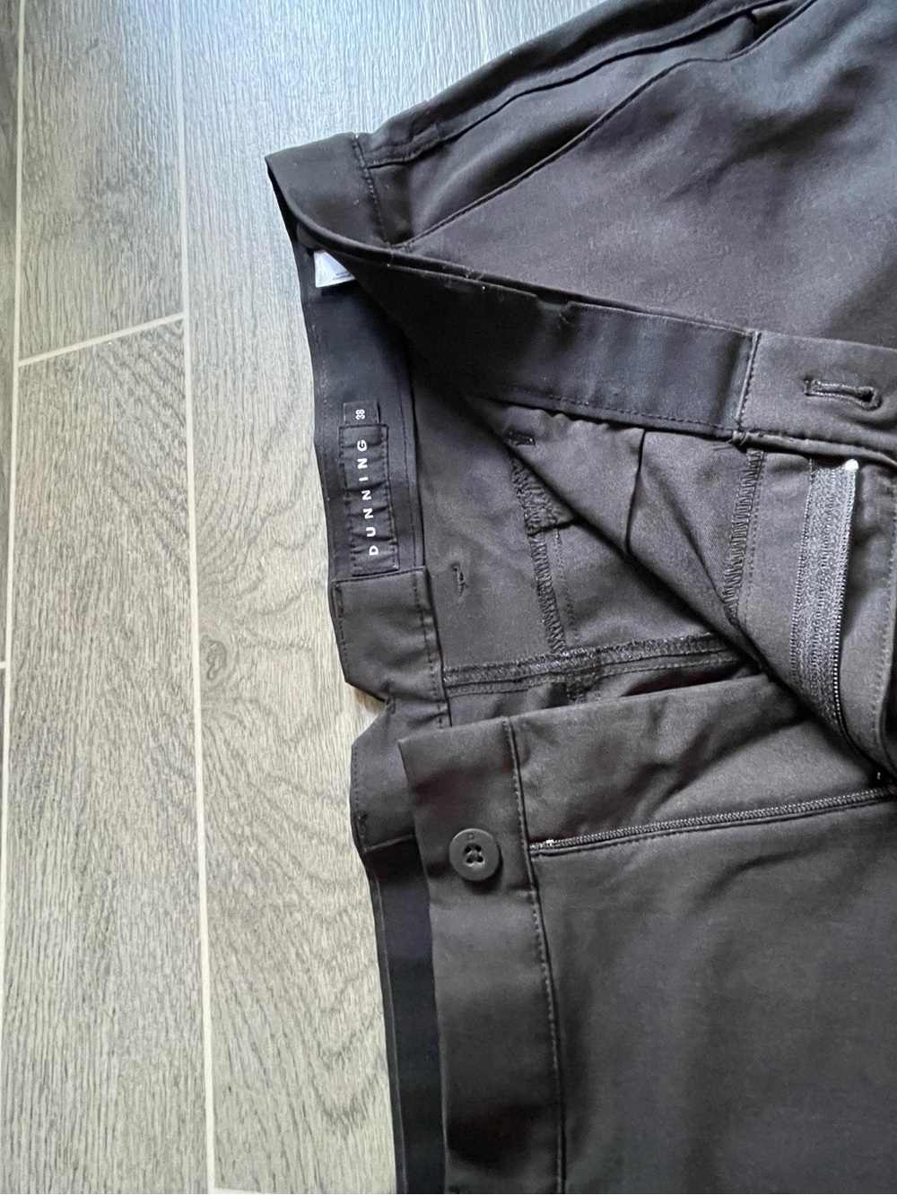 Men's Black Dress Pants - Dunn & Co.